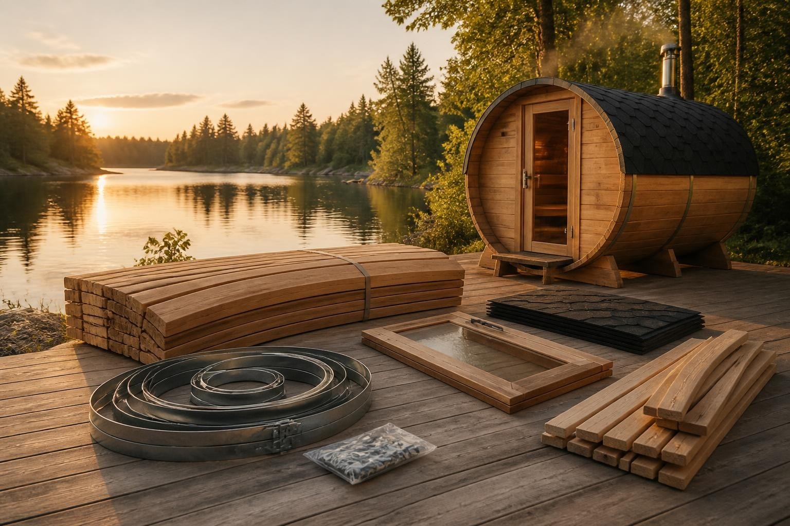 Barrel Sauna Kit: Complete Guide to Buying and Assembly