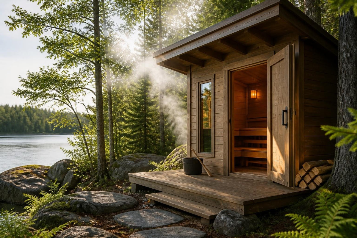 Wood Burning Outdoor Sauna: Choosing the Right Heater Setup