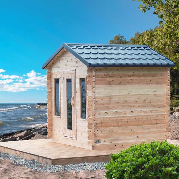 Canadian Timber Georgian Cabin Sauna - LeisureCraft
