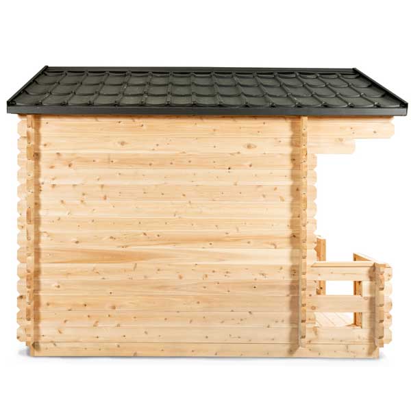 Canadian Timber Georgian Cabin Sauna with Porch - LeisureCraft