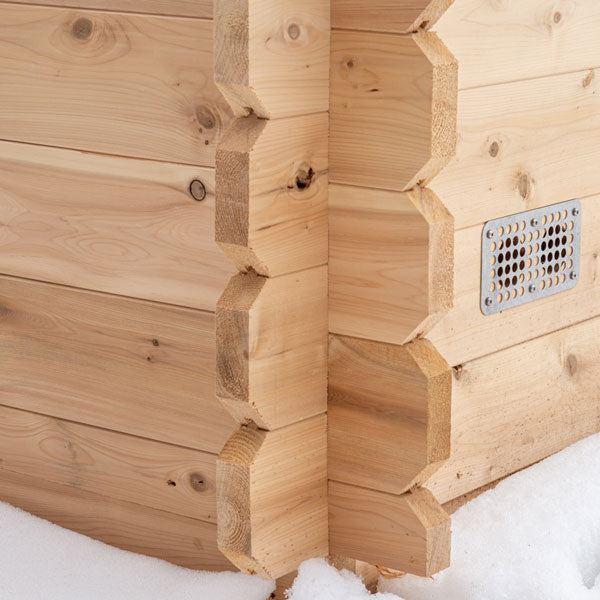 Canadian Timber Georgian Granby Cabin Sauna - LeisureCraft