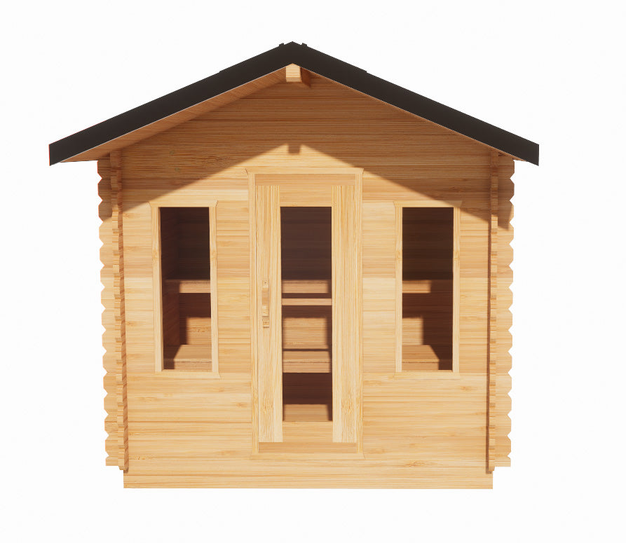 Canadian Timber Palmer Cabin Sauna - LeisureCraft