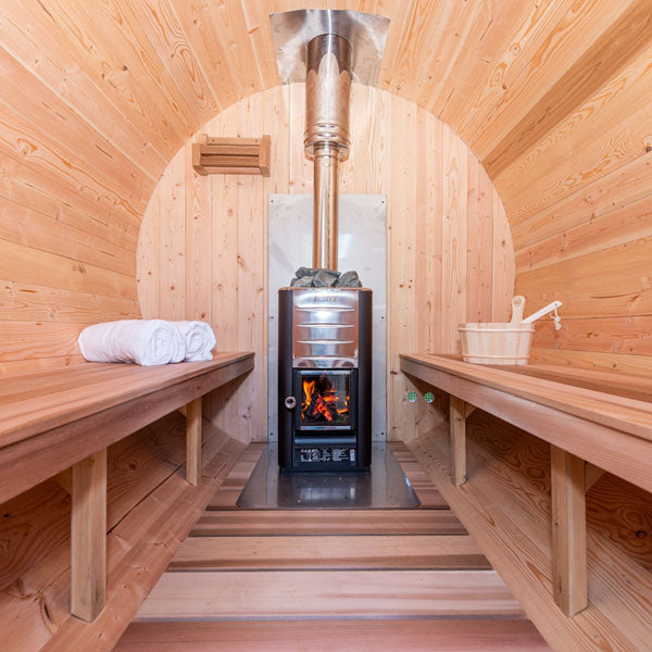 Canadian Timber Serenity Barrel Sauna - LeisureCraft