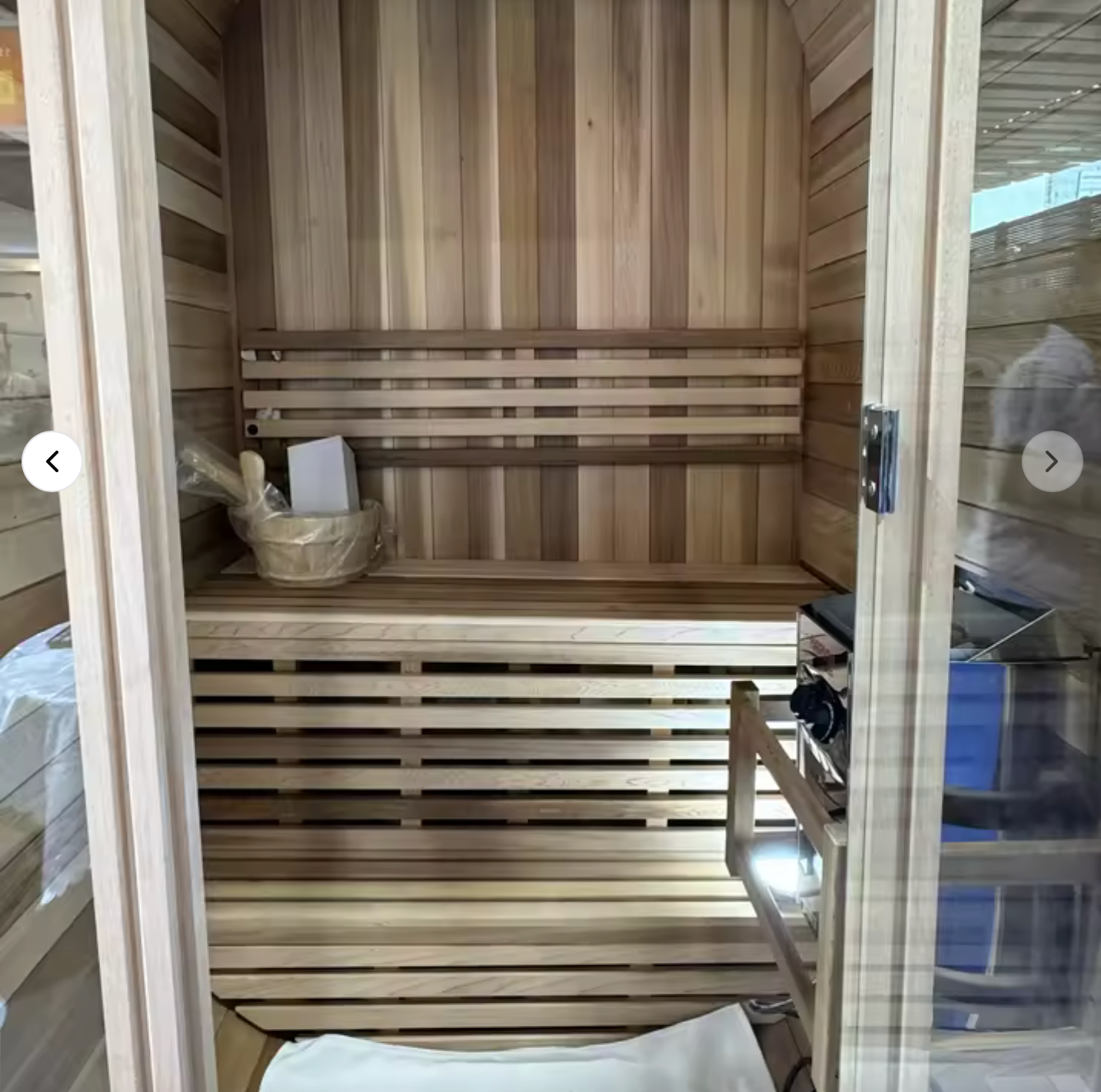 Auris One Luxury Outdoor Cedar Sauna - Orivon Wellness