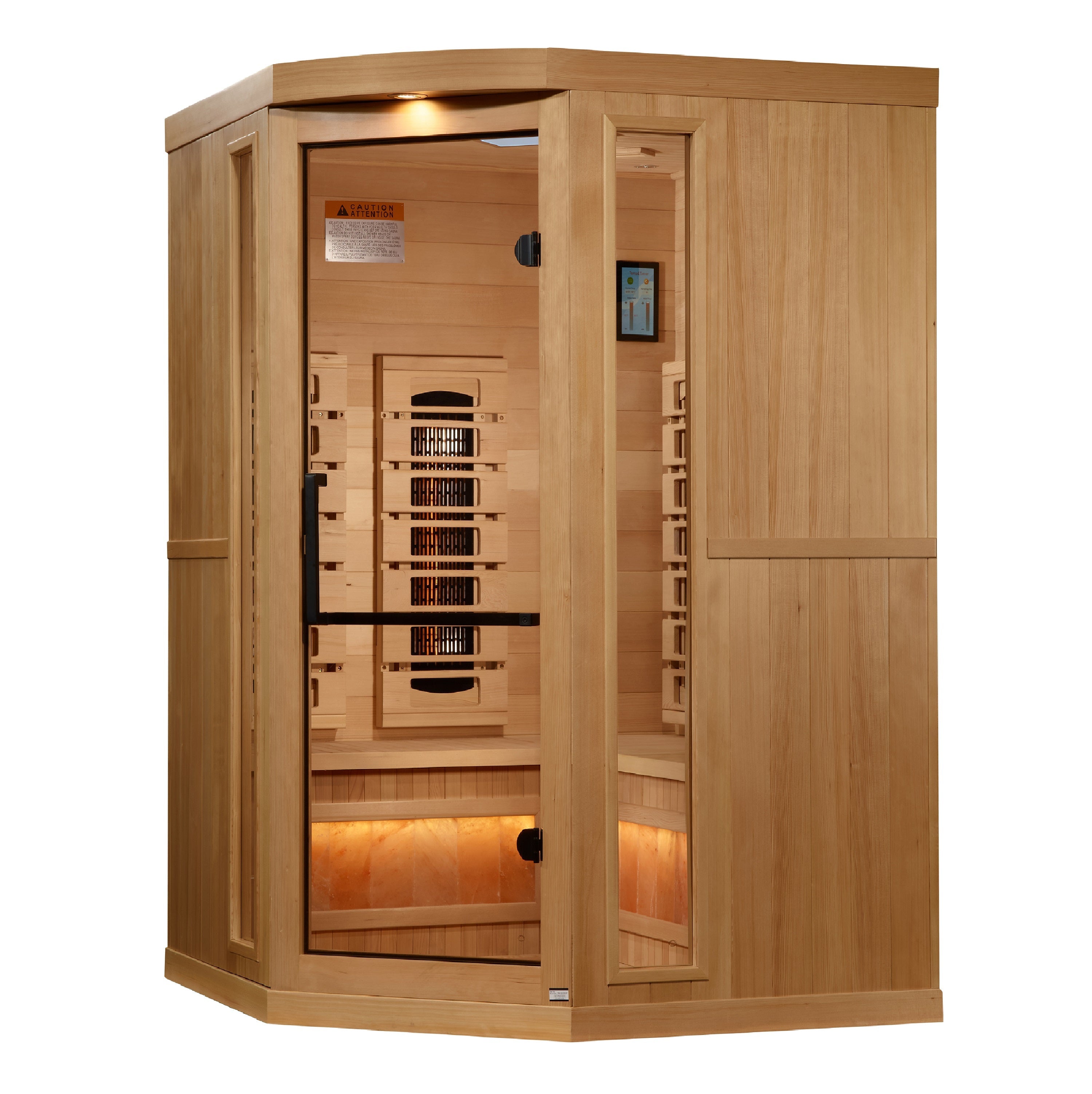2025 Golden Designs "Reserve Edition" 3 Person Full Spectrum with Himalayan Salt Bar (GDI-8035-03)