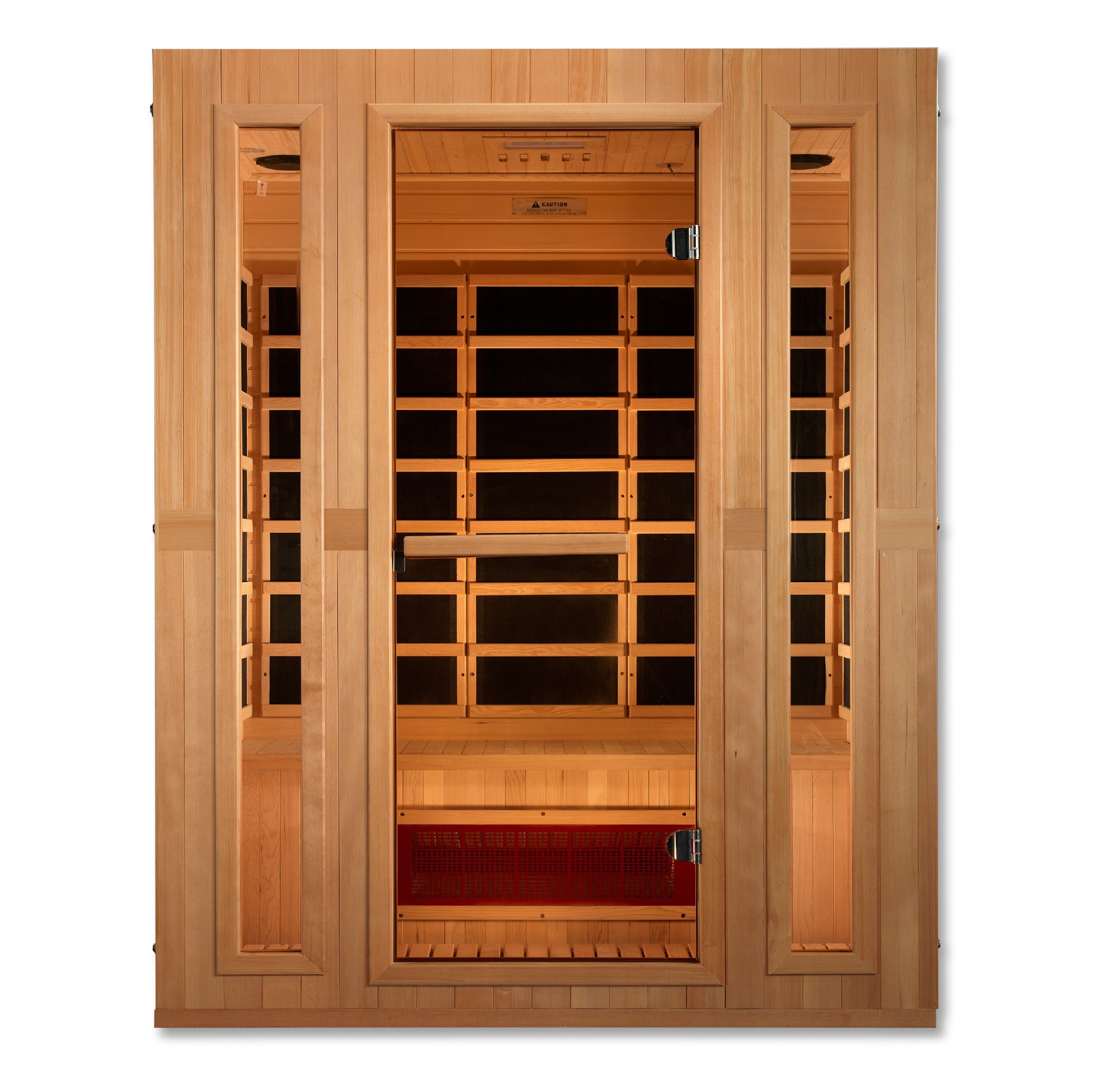 Maxxus "Trinity" Dual Tech 3 person Low EMF FAR IR Sauna (MX-LS3-01)