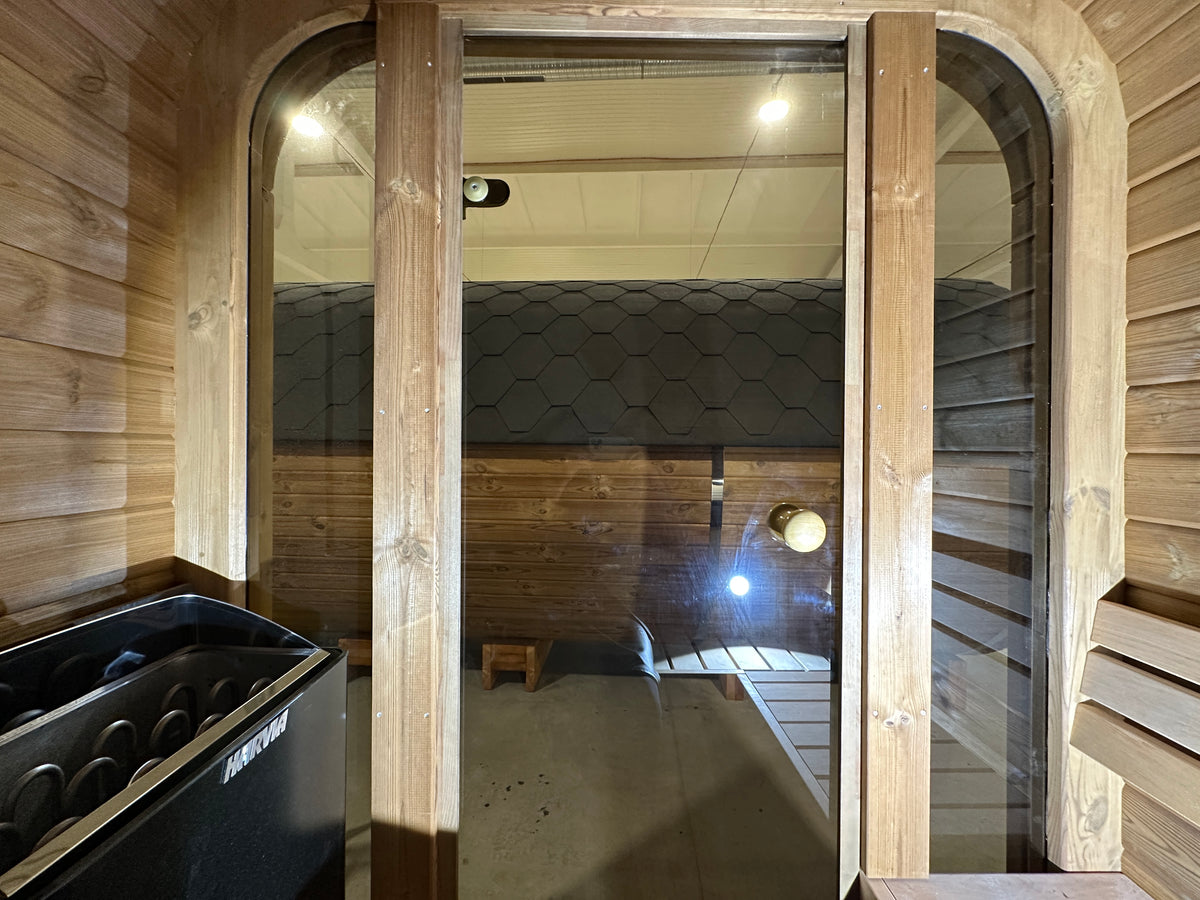 RecoSauna Mini Square Sauna - Thermowood