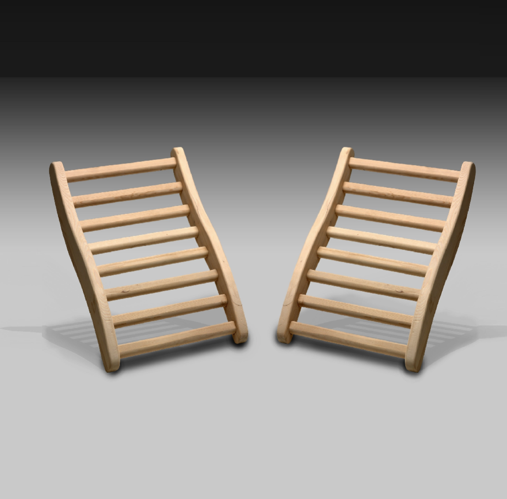 Dynamic Canadian Hemlock Sauna Backrest