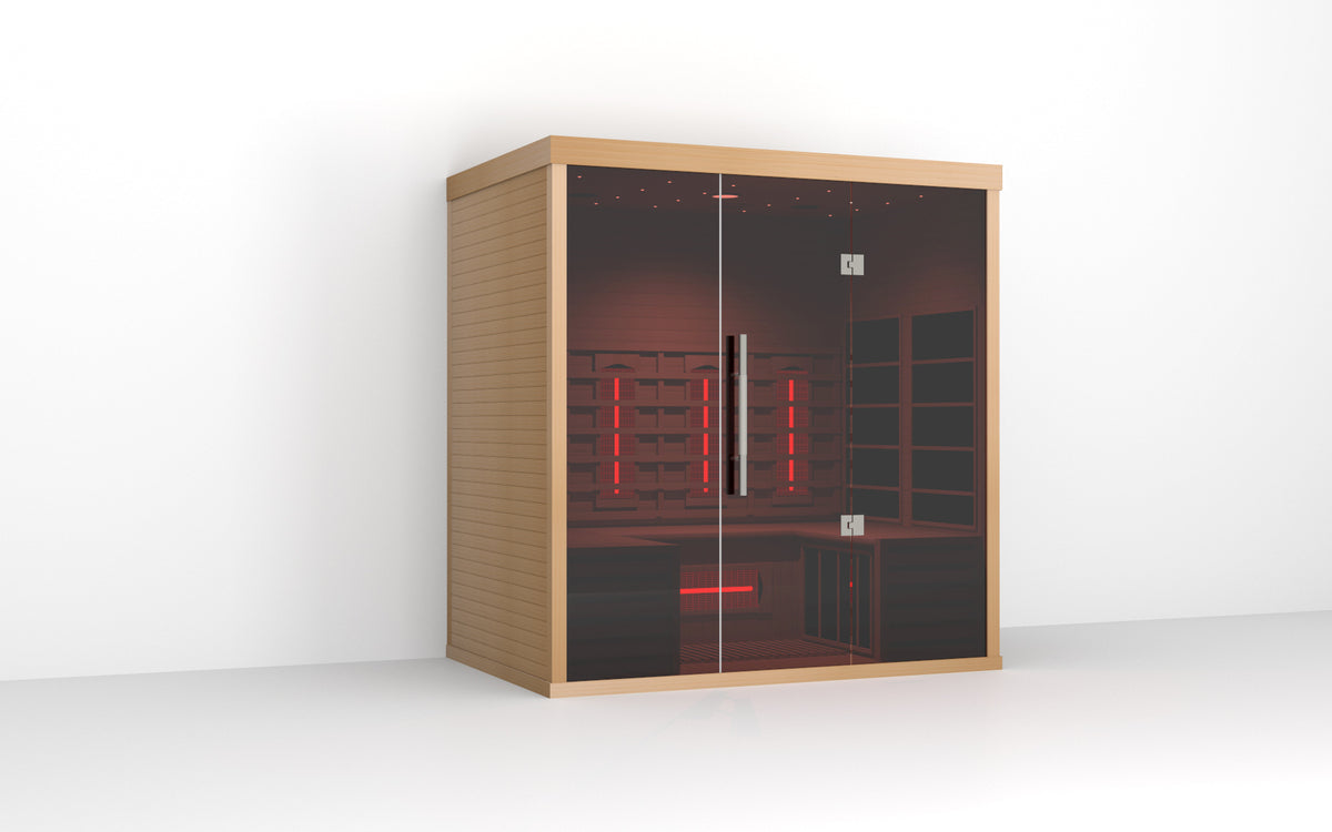 Lumin Infrared Sauna Three - Orivon Wellness