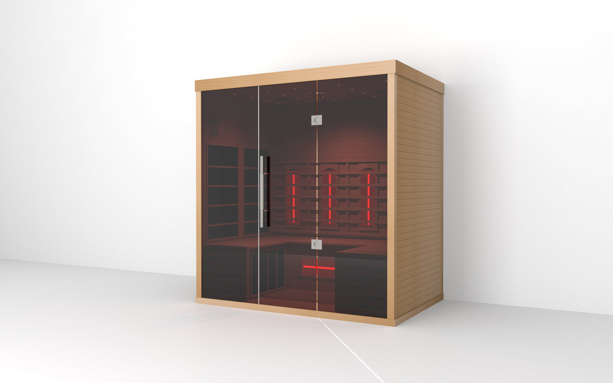 Lumin Infrared Sauna Three - Orivon Wellness
