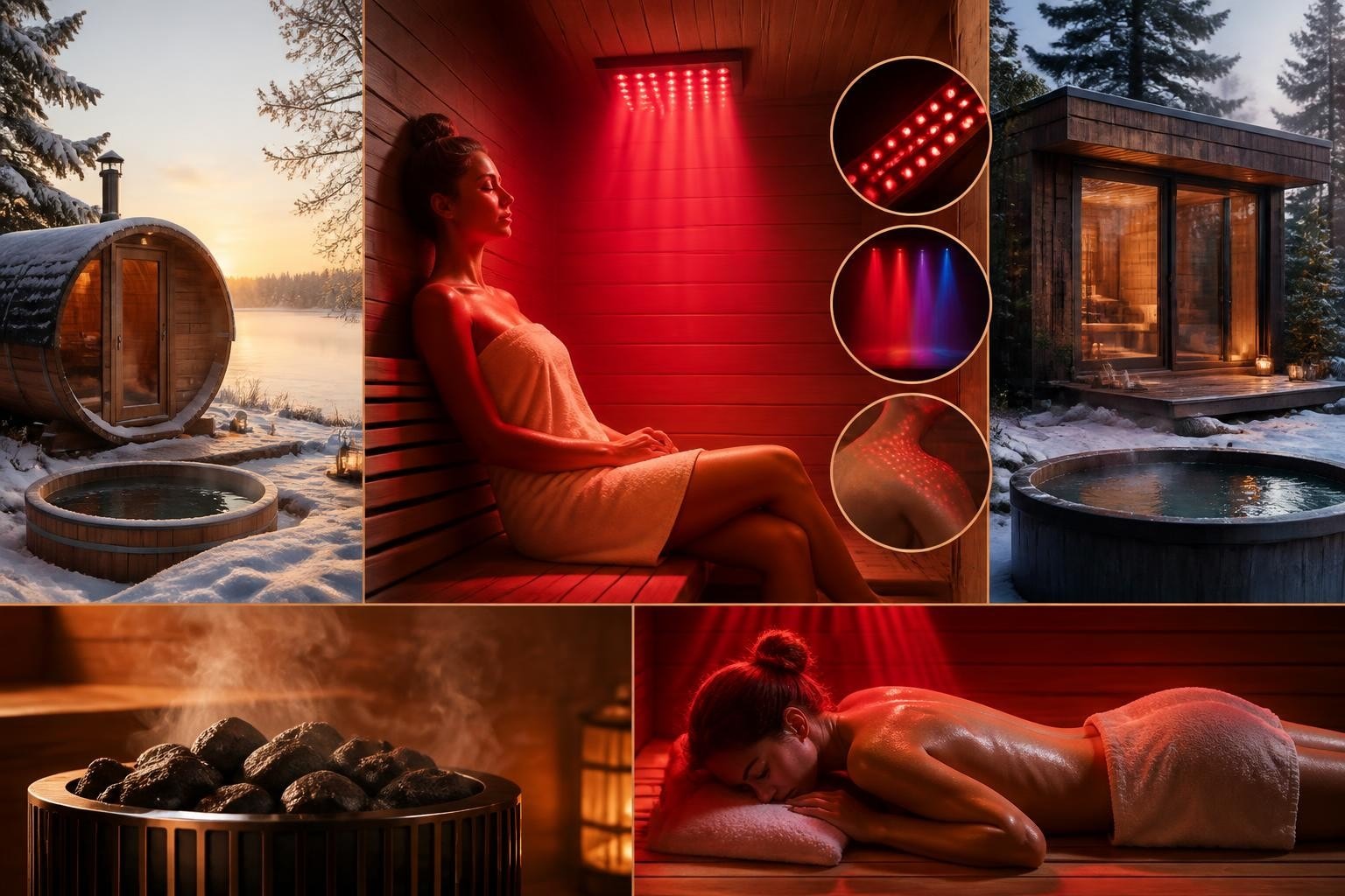Red Light Sauna: Combining Finnish Heat + Light Therapy
