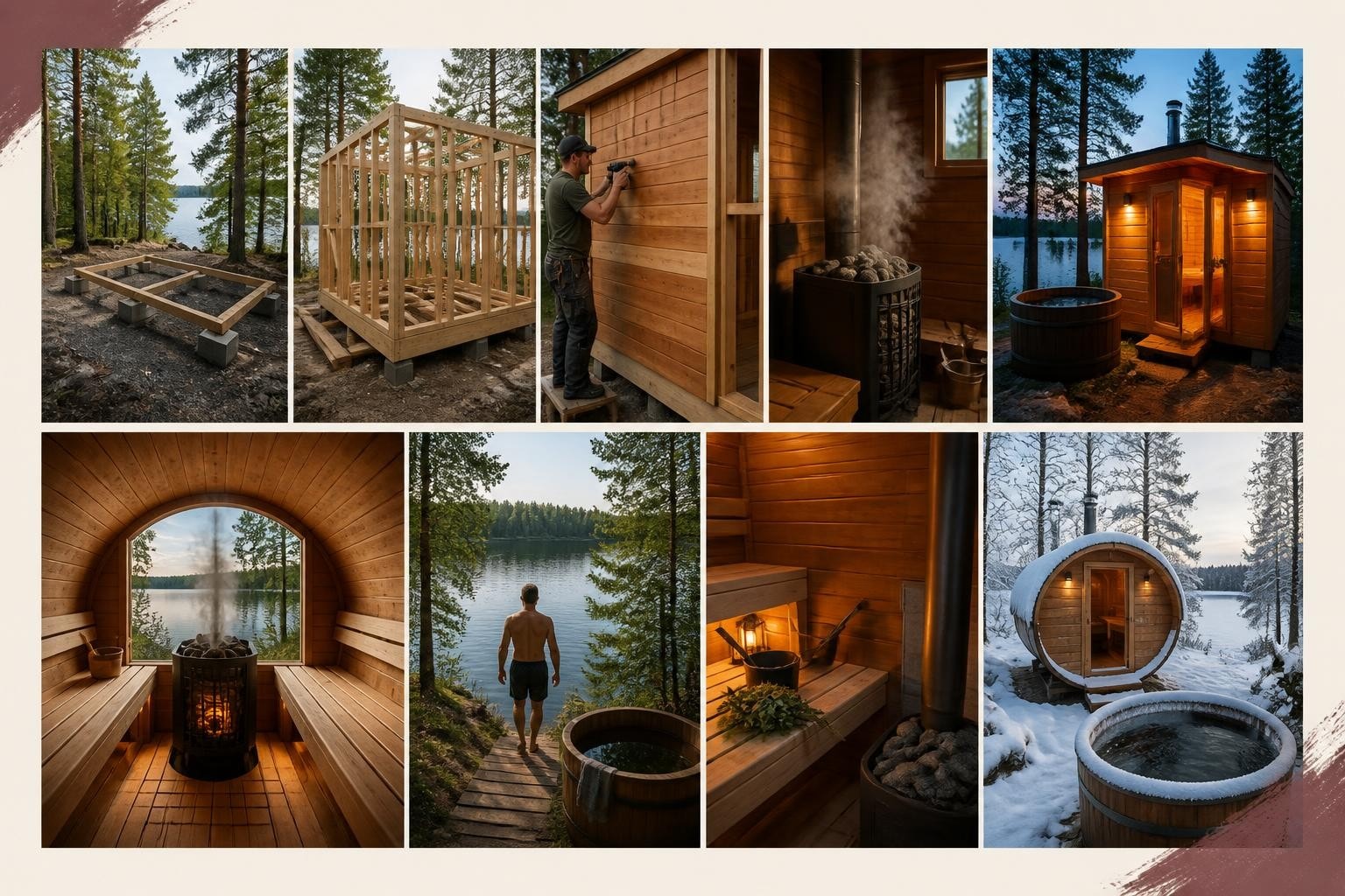 DIY Sauna: Build Your Own Finnish Heat & Cold Retreat