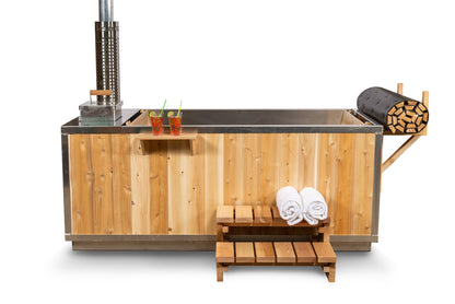 The Starlight Wood Burning Hot Tub - LeisureCraft