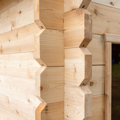 Canadian Timber Georgian Cabin Sauna - LeisureCraft