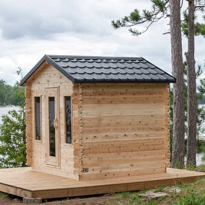 Canadian Timber Georgian Cabin Sauna - LeisureCraft