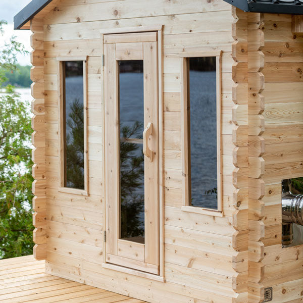 Canadian Timber Georgian Cabin Sauna - LeisureCraft