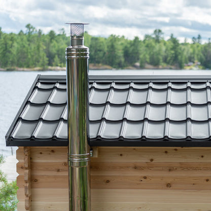 Canadian Timber Georgian Cabin Sauna - LeisureCraft