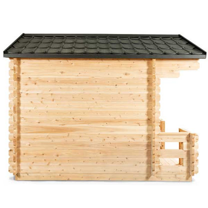 Canadian Timber Georgian Cabin Sauna with Porch - LeisureCraft