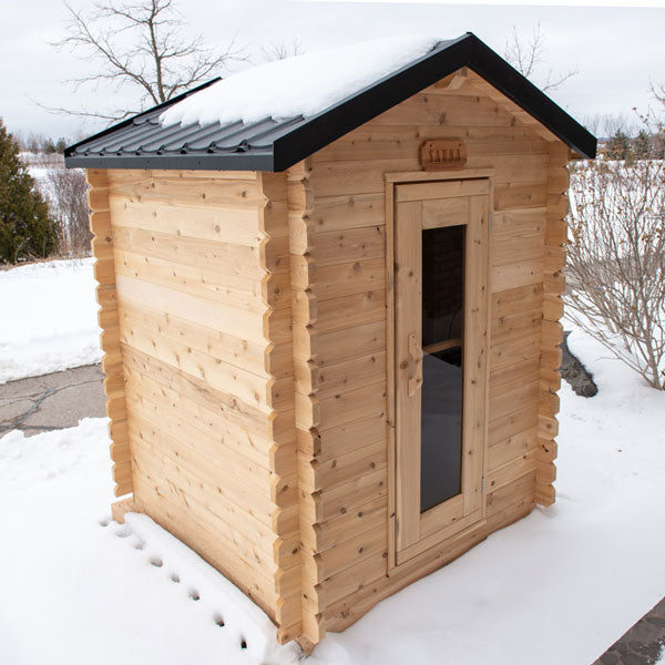 Canadian Timber Georgian Granby Cabin Sauna - LeisureCraft