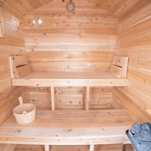 Canadian Timber Georgian Granby Cabin Sauna - LeisureCraft