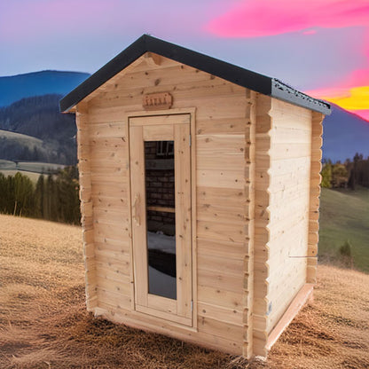 Canadian Timber Georgian Granby Cabin Sauna - LeisureCraft