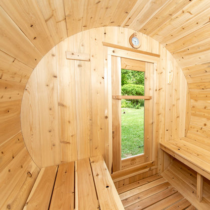 Canadian Timber Harmony Barrel Sauna - LeisureCraft