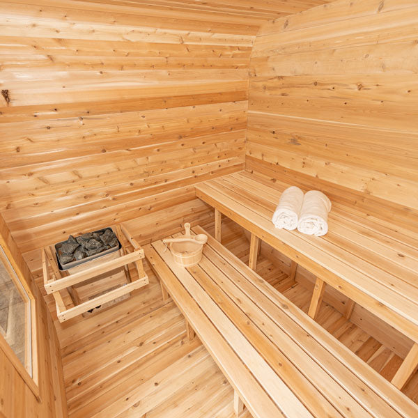 Canadian Timber Luna Sauna - LeisureCraft