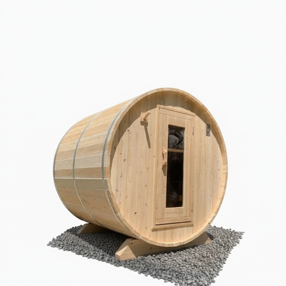 Canadian Timber Harmony Barrel Sauna - LeisureCraft