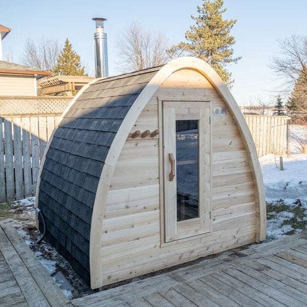 Canadian Timber MiniPOD Sauna - LeisureCraft