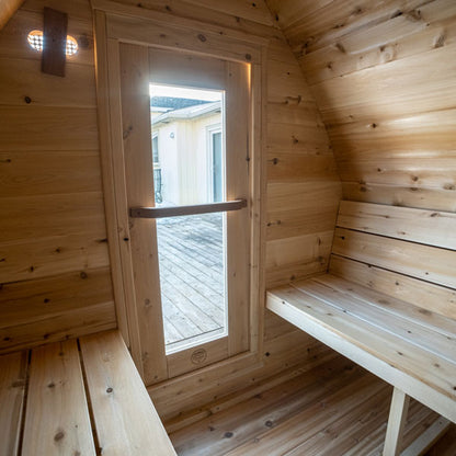 Canadian Timber MiniPOD Sauna - LeisureCraft