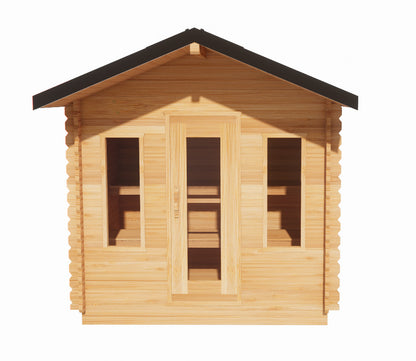 Canadian Timber Palmer Cabin Sauna - LeisureCraft