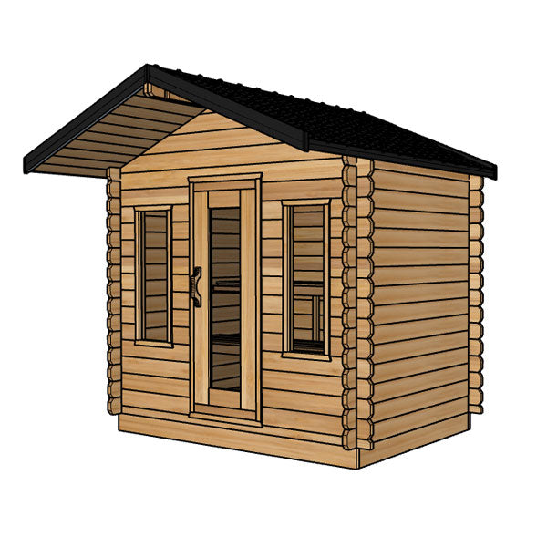 Canadian Timber Palmer Cabin Sauna - LeisureCraft