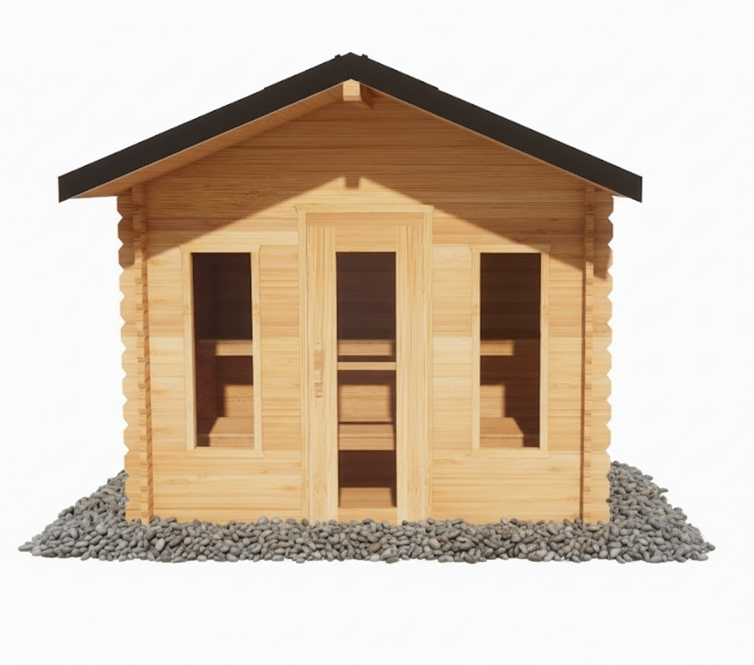 Canadian Timber Palmer Cabin Sauna - LeisureCraft