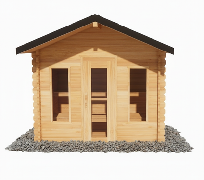 Canadian Timber Palmer Cabin Sauna - LeisureCraft