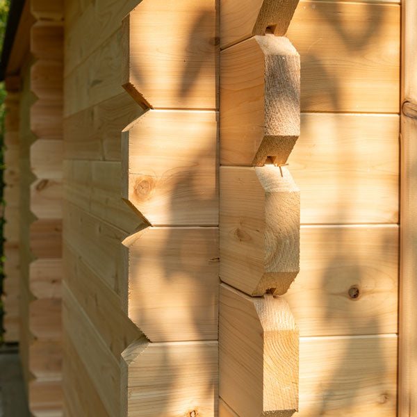 Canadian Timber Georgian Cabin Sauna with Changeroom - LeisureCraft