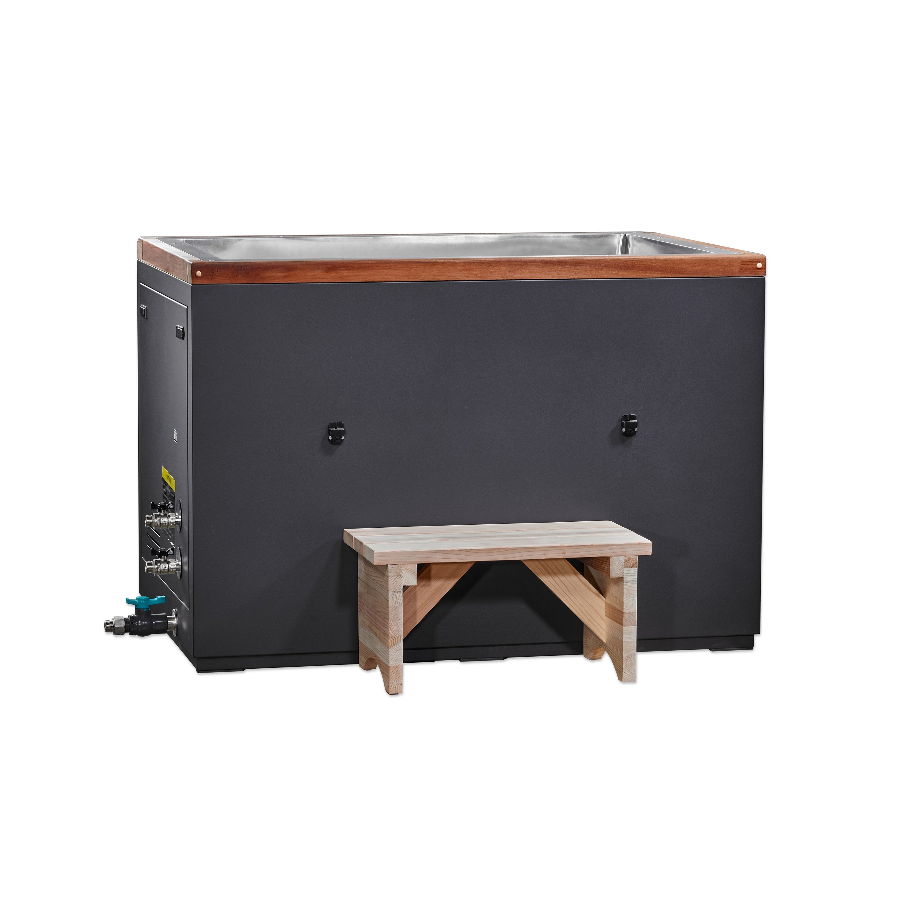 Dynamic Cold Therapy "CUBOID" 304 Nano-Coated Stainless Steel Cold Plunge Tub