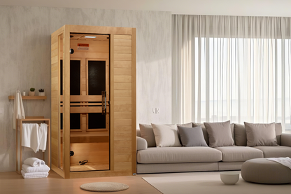 ***New 2026 Model*** Dynamic "Veneto" 1-2 Person Low EMF FAR IR Sauna (DYN-6115-05)