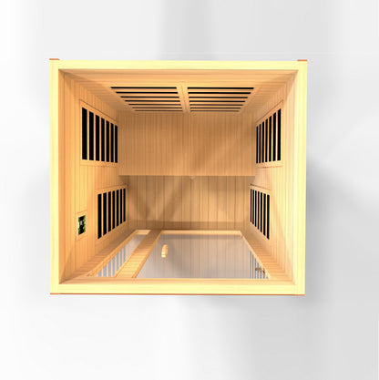 Dynamic "Cordoba" 2 Person Ultra Low EMF FAR IR Sauna (DYN-6203-01 Elite)