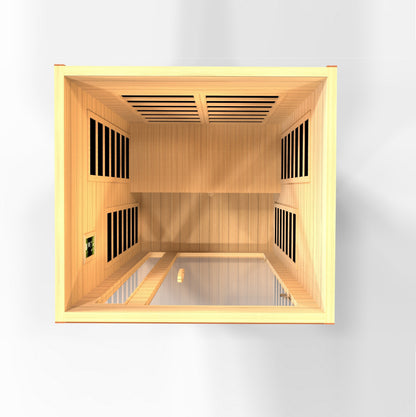 Dynamic "Cordoba" 2 Person Low EMF - FAR Infrared Sauna (DYN-6203-01)