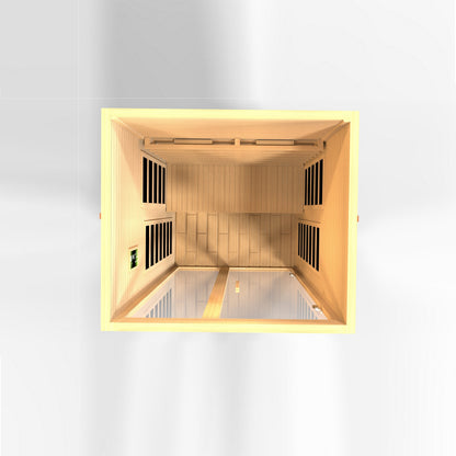 Dynamic "Santiago" 2 Person Full Spectrum IR Sauna (DYN-6209-03 FS)