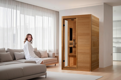 ***New 2026 Model*** Dynamic "Lucca" 2 Person Ultra Low EMF FAR IR Sauna (DYN-6215-05 Elite)