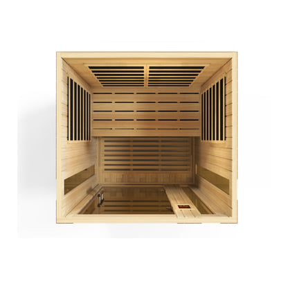 Dynamic "Vittoria" 2 Person Ultra Low EMF Far IR Sauna (DYN-6220-01 Elite)