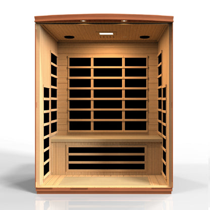 Dynamic "Lugano" 3 Person Ultra Low EMF FAR IR Sauna (DYN-6336-02 Elite)