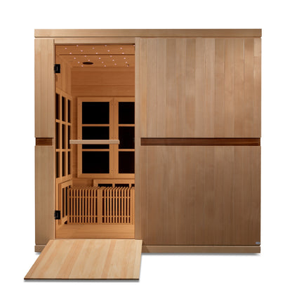 2025 Golden Designs "Catalonia" 8 Person Near Zero EMF FAR IR Sauna (GDI-6880-02 Elite)
