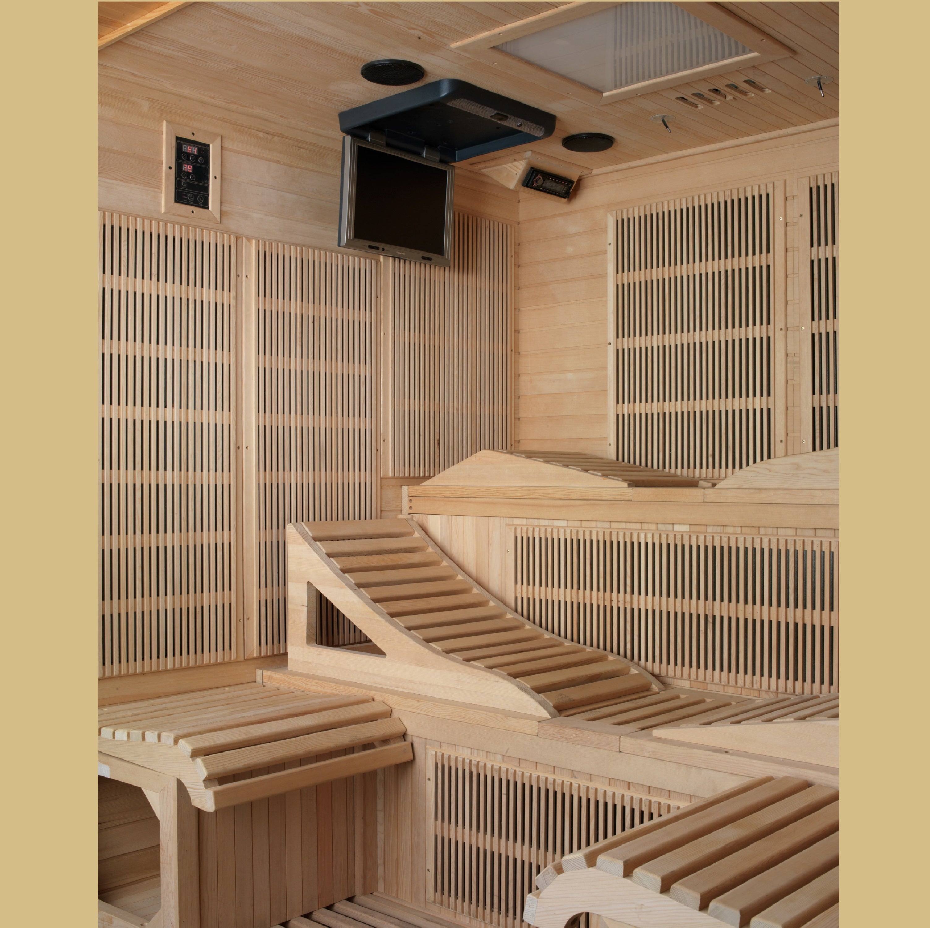 Dynamic "Monaco" 6 Person Ultra Low EMF Far IR Sauna (DYN-6996-01 Elite)