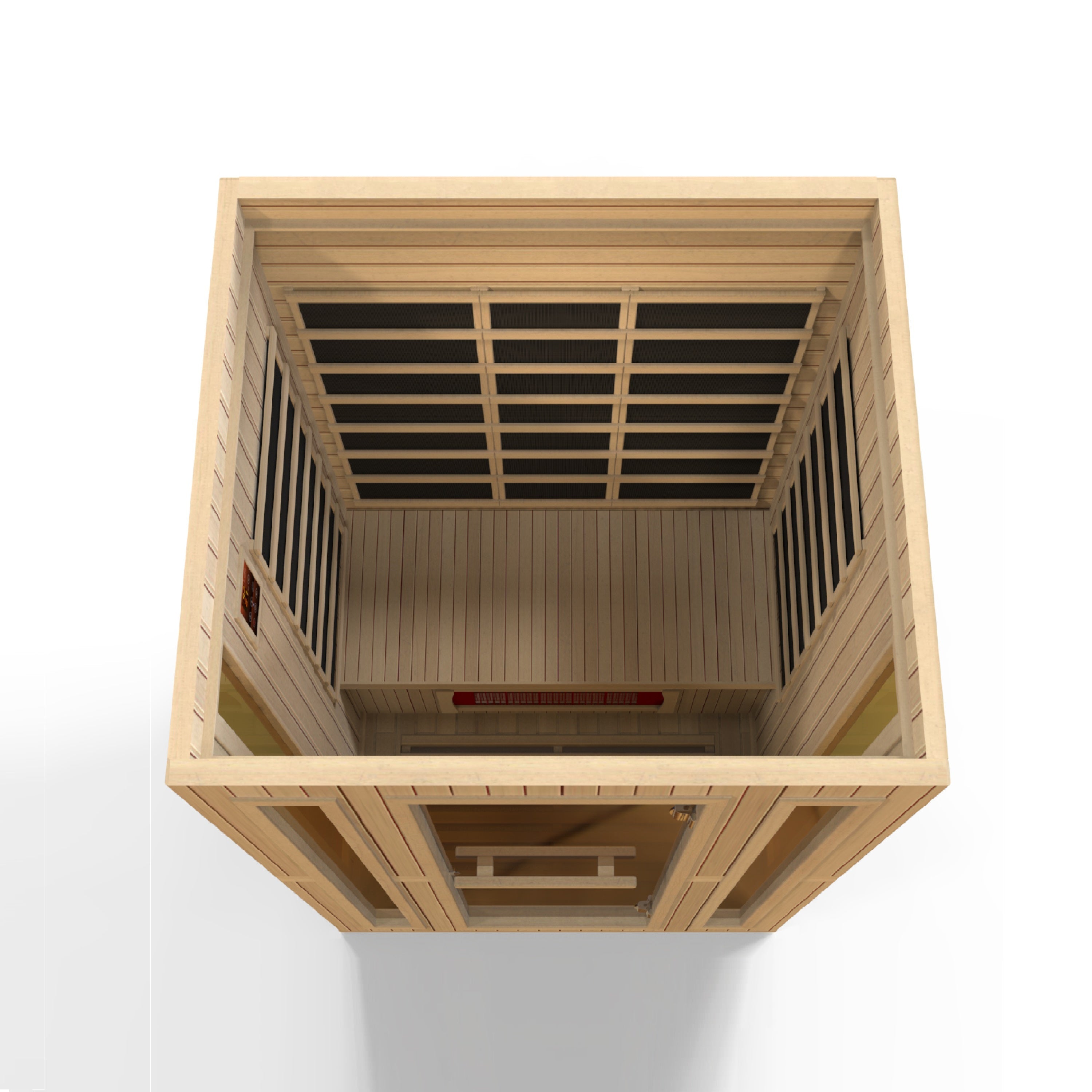 Maxxus "Trinity" Dual Tech 3 person Low EMF FAR IR Sauna (MX-LS3-01)