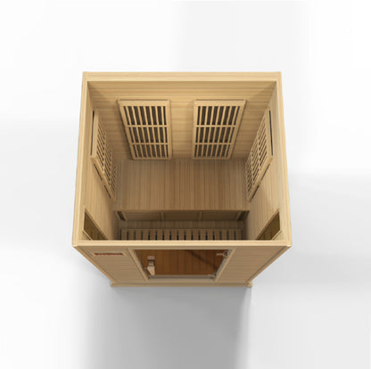 Maxxus "Toulose" 2 Person Low EMF FAR IR Sauna (MX-K206-01)