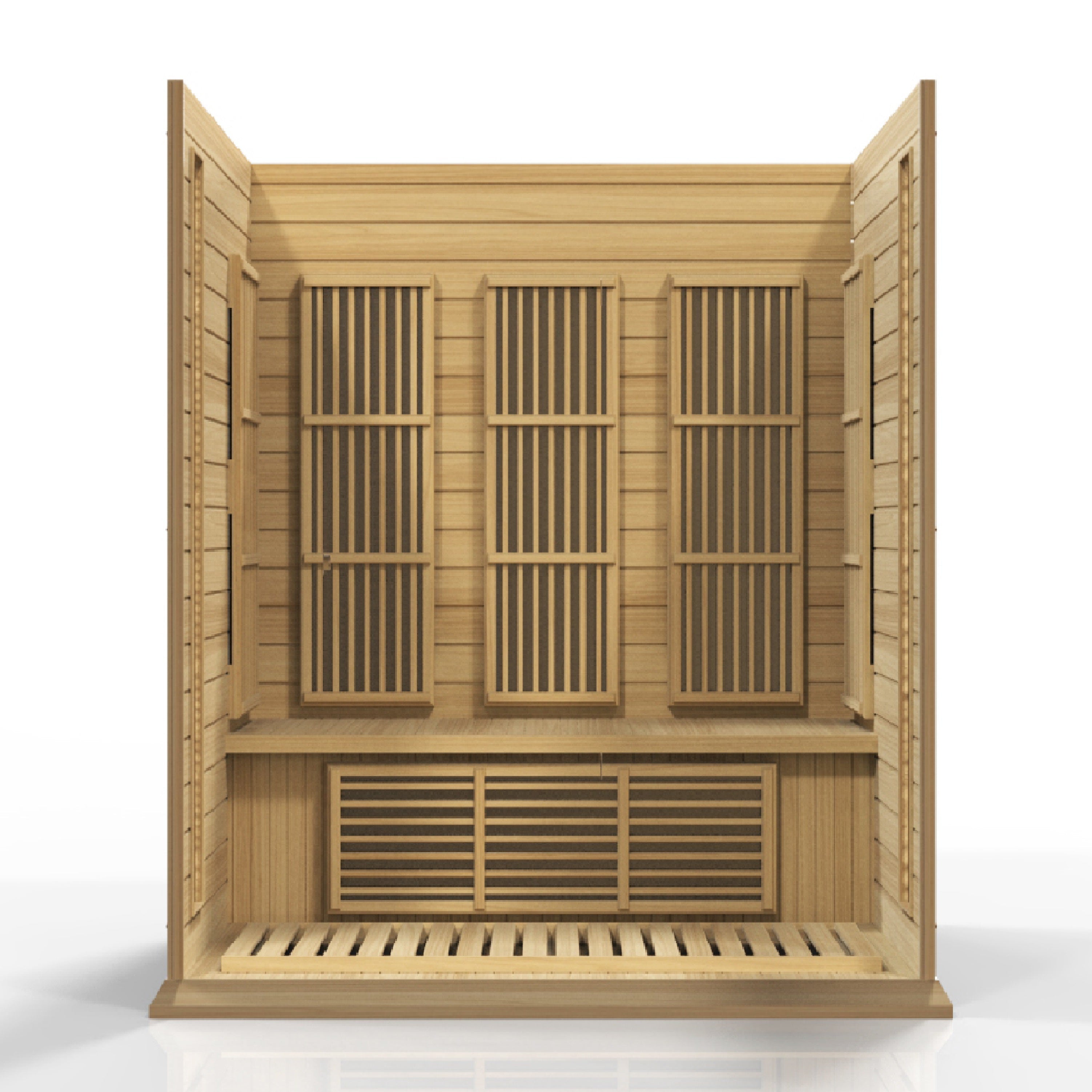 Maxxus 3 Person Low EMF FAR IR Sauna (MX-K306-01)