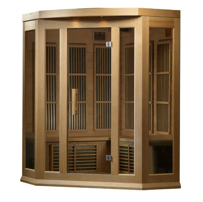 Maxxus 3 Person Low EMF FAR IR Sauna (MX-K356-01)
