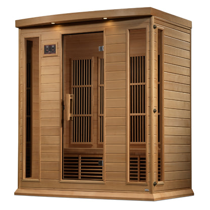 Maxxus 4 Person Near Zero EMF FAR IR Sauna (MX-K406-01-ZF HEM)